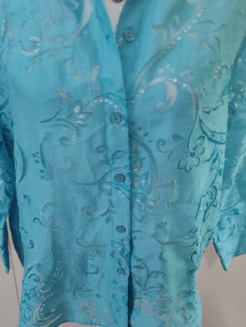 Stunning Alfred Dunner Blouse - Picture 3 of 8